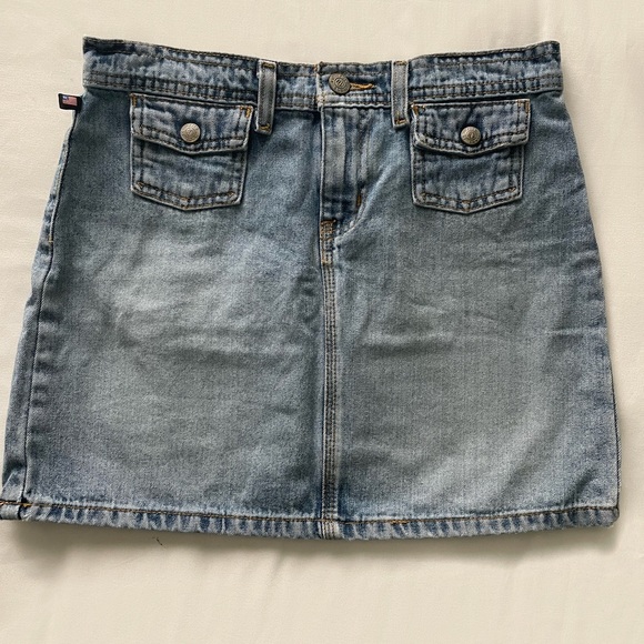 Ralph Lauren Dresses & Skirts - Vintage Ralph Lauren Jean Skirt